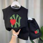 Boys vest set (black)