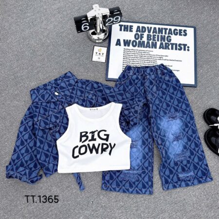 Big cowry 3 piece set