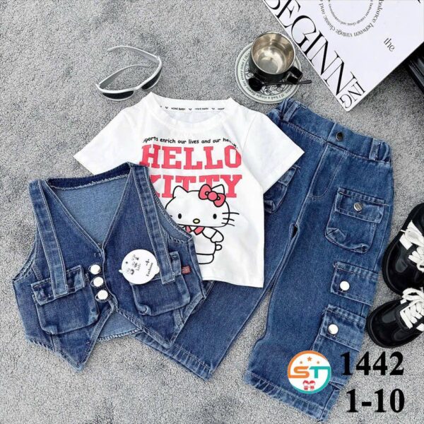 Hello kitty 3 piece set