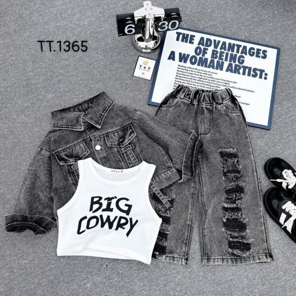 Big cowry 3 piece set