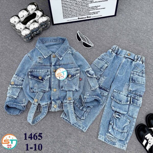 2 piece Jean on Jean set