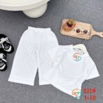 2 piece white with stone