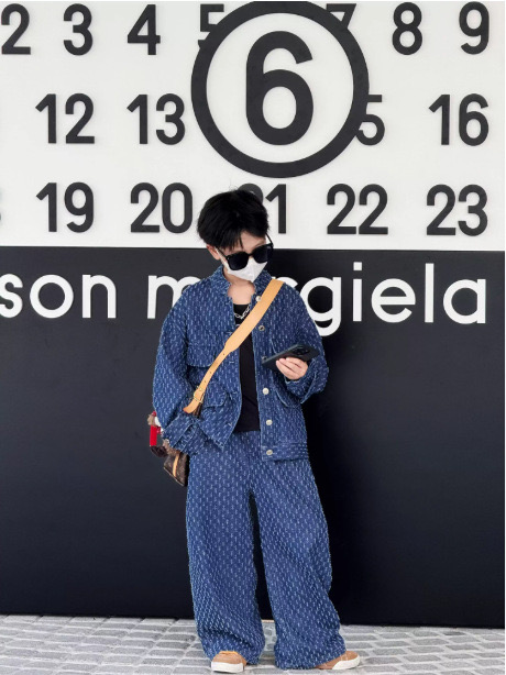 Quality big boys jeans set