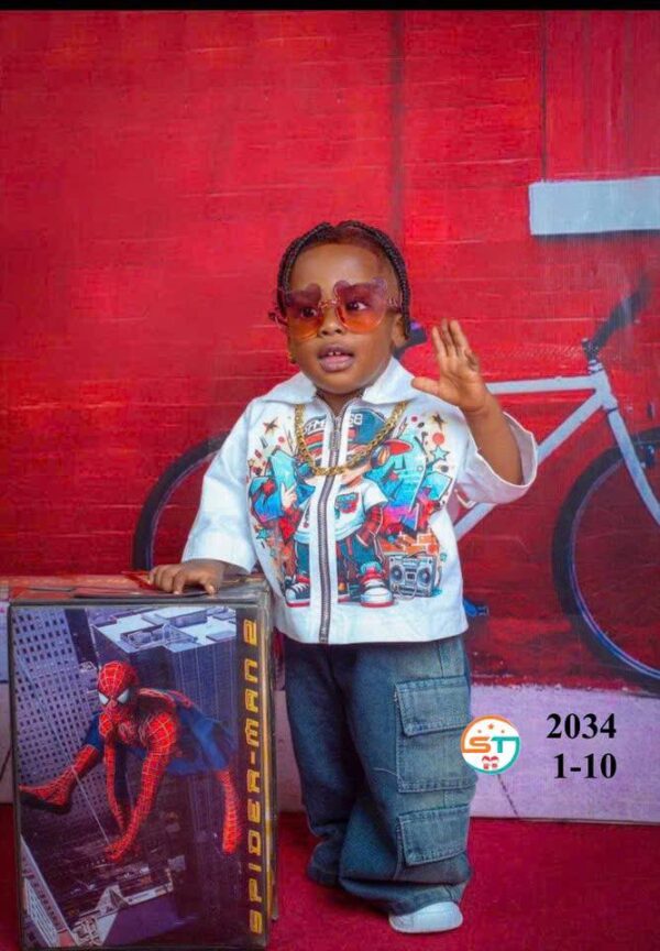 Zipper shirt 2 piece set