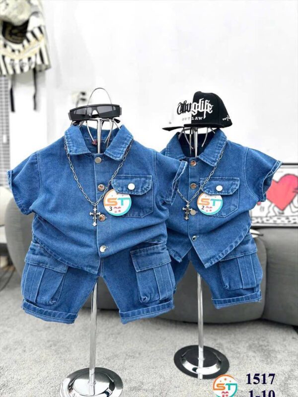 2 piece Jean on Jean set