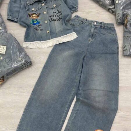 2 piece Jean on jean set