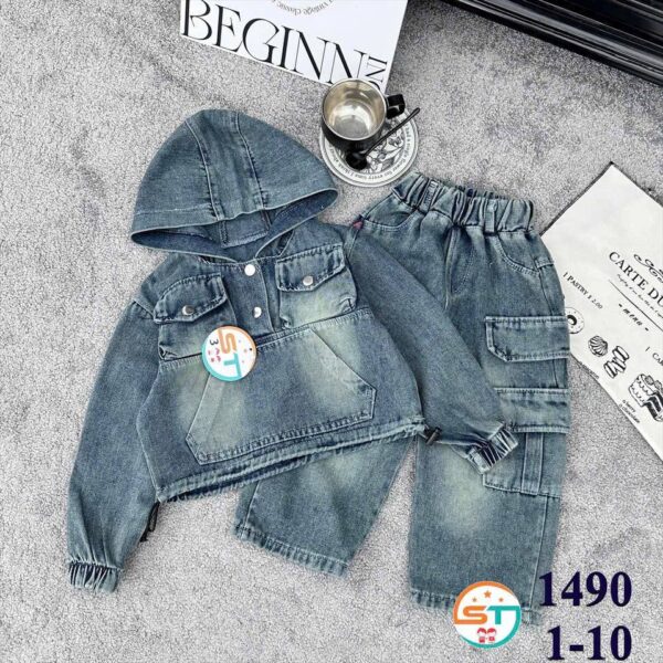 Hoodie Jean set