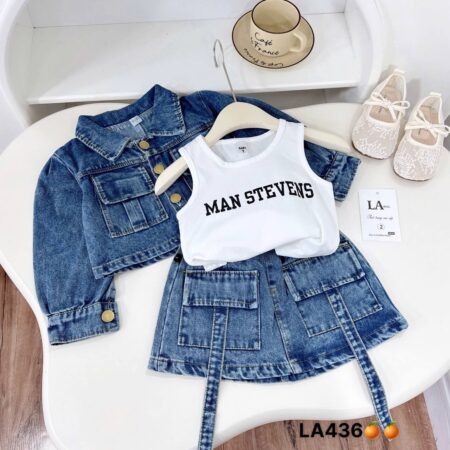 3 piece skirt set