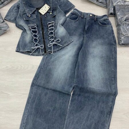 Teen/adults Jean on Jean set