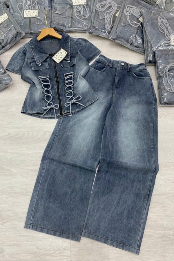 Teen/adults Jean on Jean set