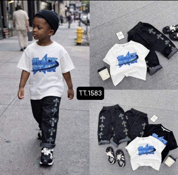 Black start 2 piece set