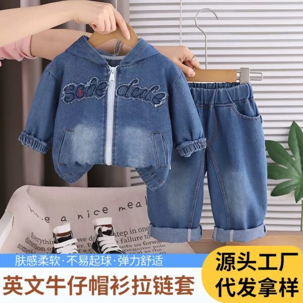Hoodie Jean on Jean set