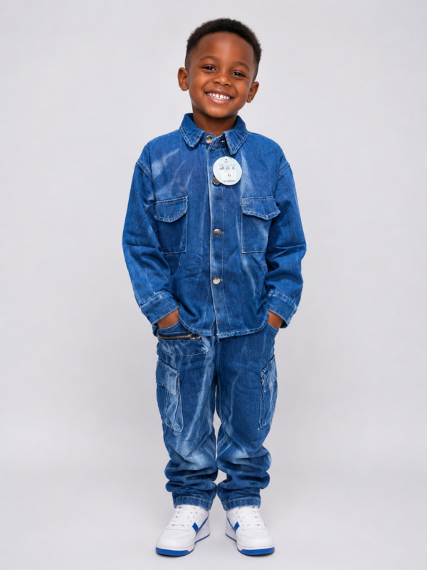 Jean on Jean 2 piece set