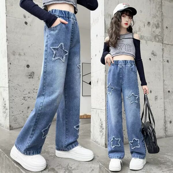 Wide leg jean