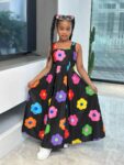 Floral print dress