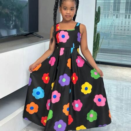 Floral print dress