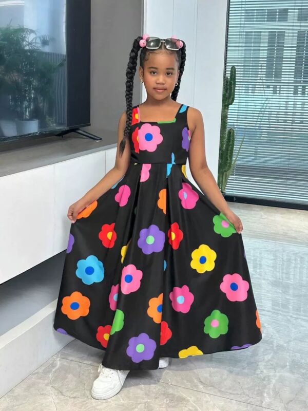 Floral print dress