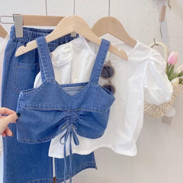 3 piece jeans set