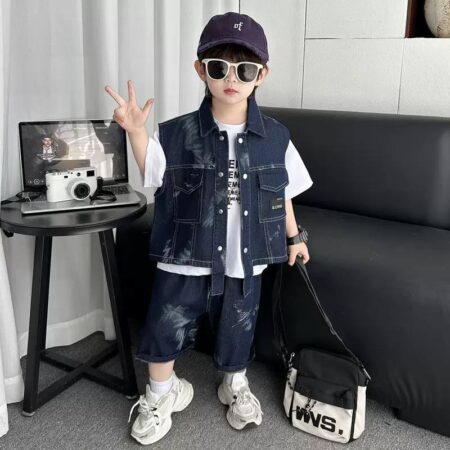 3 piece big boy jean set