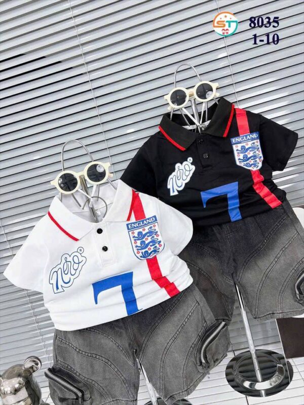 Polo top 2 piece set