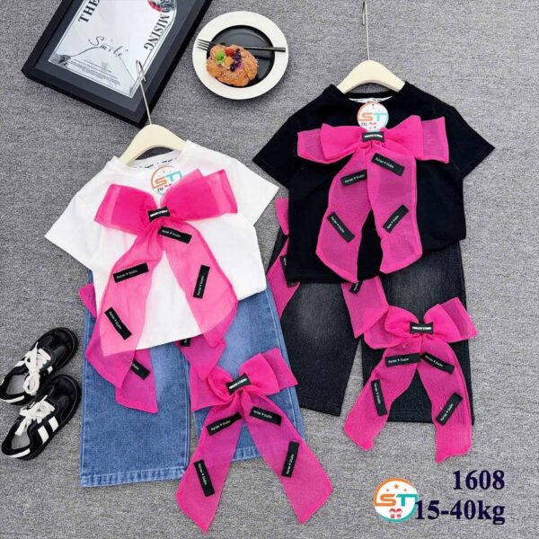 Lovely bow 2 piece set