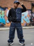 Denim fusion 3 piece set