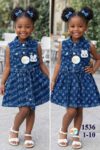 Denim gown 002