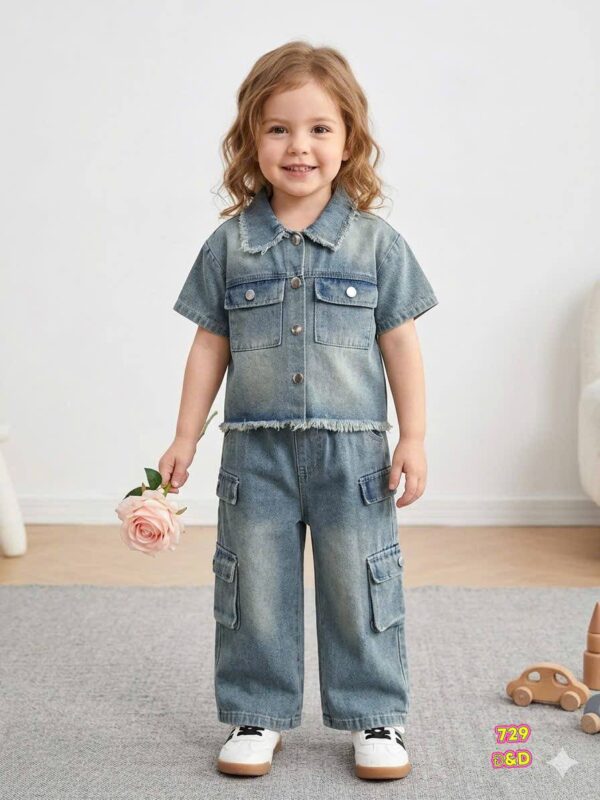 Jean on Jean 2 piece set