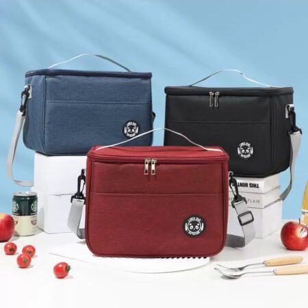 Foil insulated lunch bag