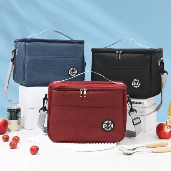 Foil insulated lunch bag