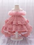 Pink petal princess dress