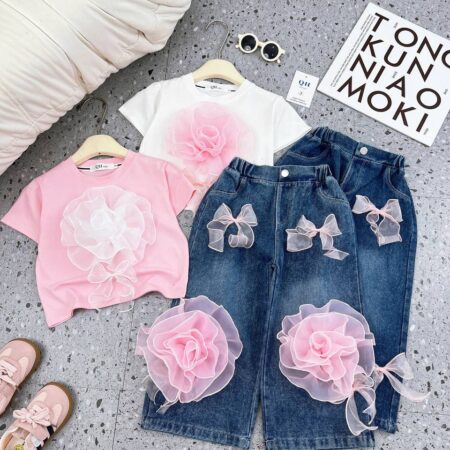 Rose petal 2 piece set