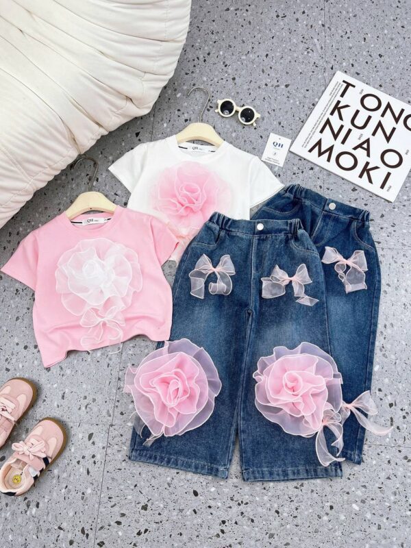 Rose petal 2 piece set