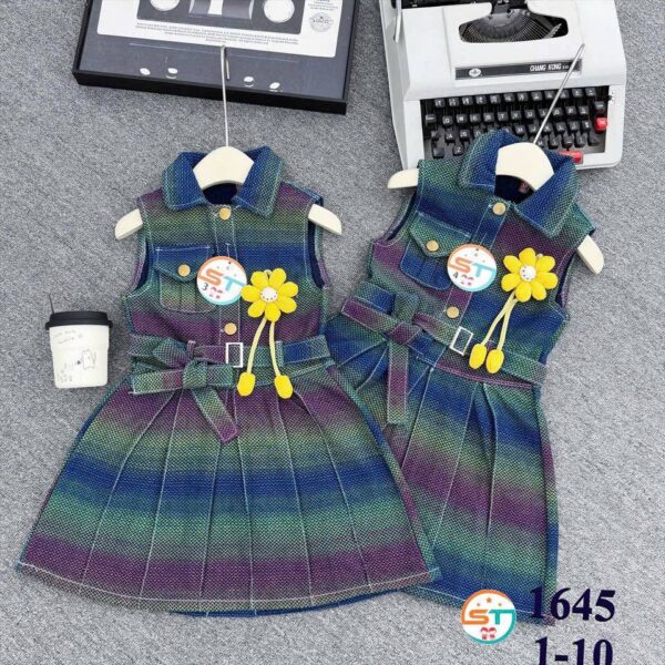 Quality denim dress