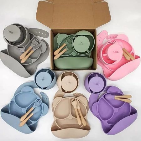 Silicon feeding set