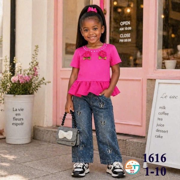 Top and jean set