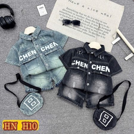 Chen 3 piece jeans set