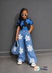 Floral T shirt 3 piece set
