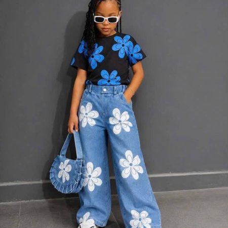 Floral T shirt 3 piece set