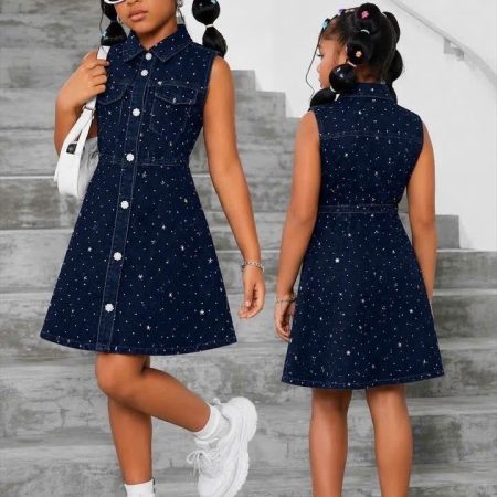 Cute denim dress