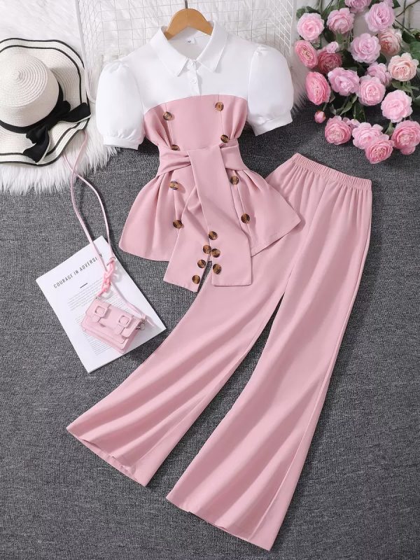 3 piece button wear
