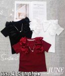 Luxury ruffle top