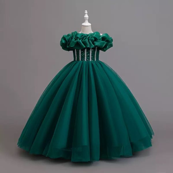 Flower girl long dress
